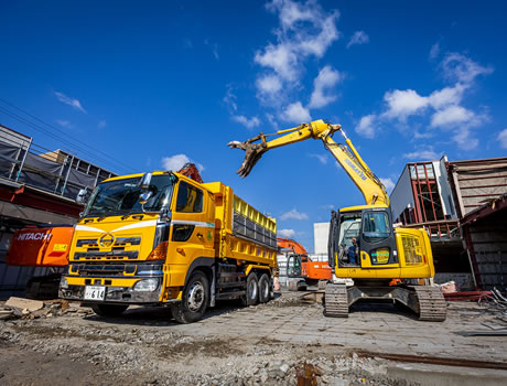 総合解体業界トップシェアの実績