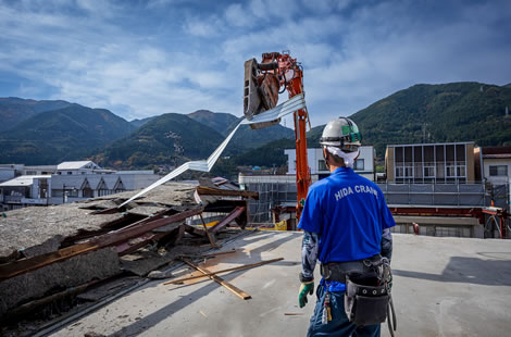 ミリ単位での操作