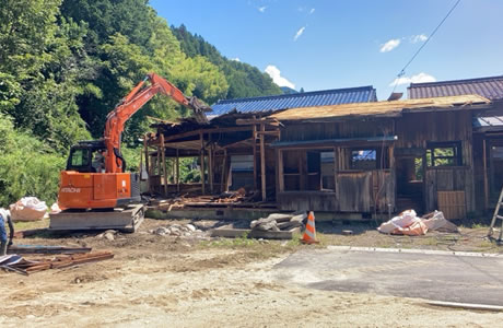 木造建物解体