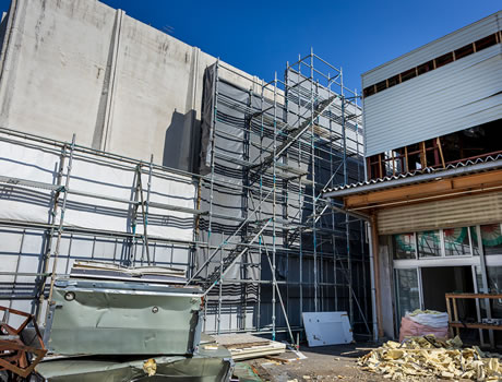 足場工事
